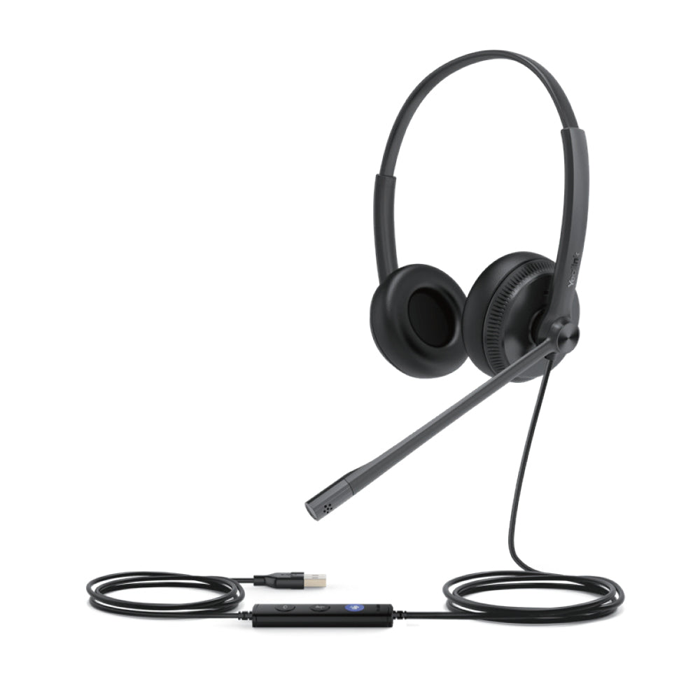 Yealink UH34 USB Wired Headset: Comfort & Quality for Professionals