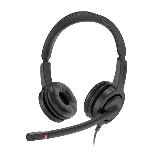 Axtel VOICE UC28 Duo NC Headset: Exceptional Sound Quality and Noise Cancellation